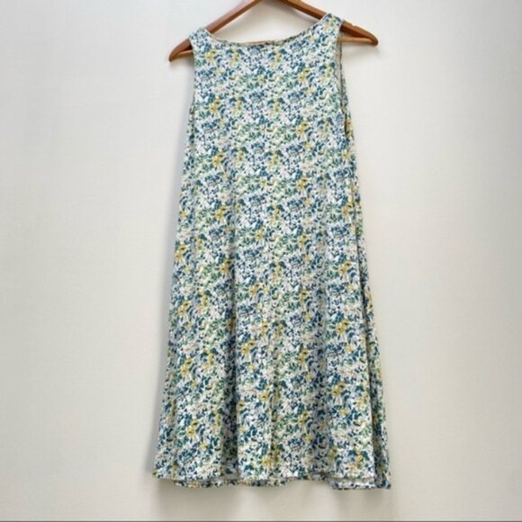 Liberty of London x Uniqloo Sleeveless Floral Dress Women Size Small - Picture 2 of 4
